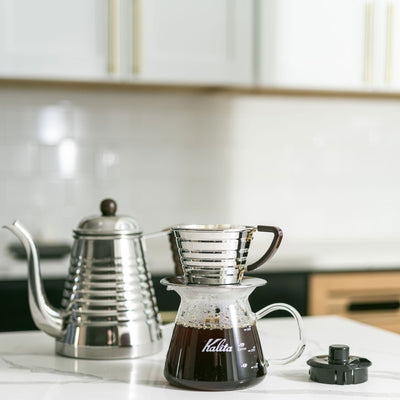 Kalita Wave 155 Stainless Steel Coffee Dripper - Brewers & Pour - Over | Altohaus