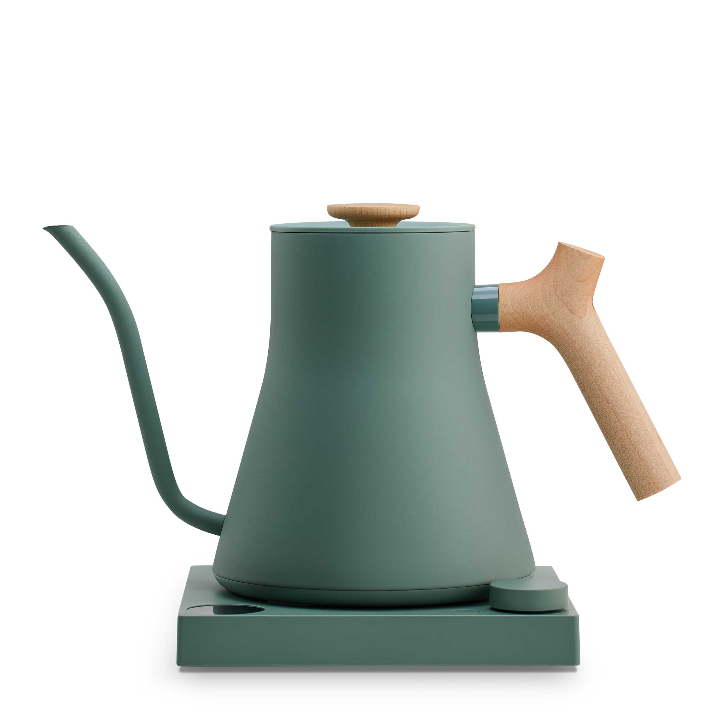 Fellow Stagg EKG Pro Electric Kettle - Smoke Green w/ Maple - Brewers & Pour - Over | Altohaus