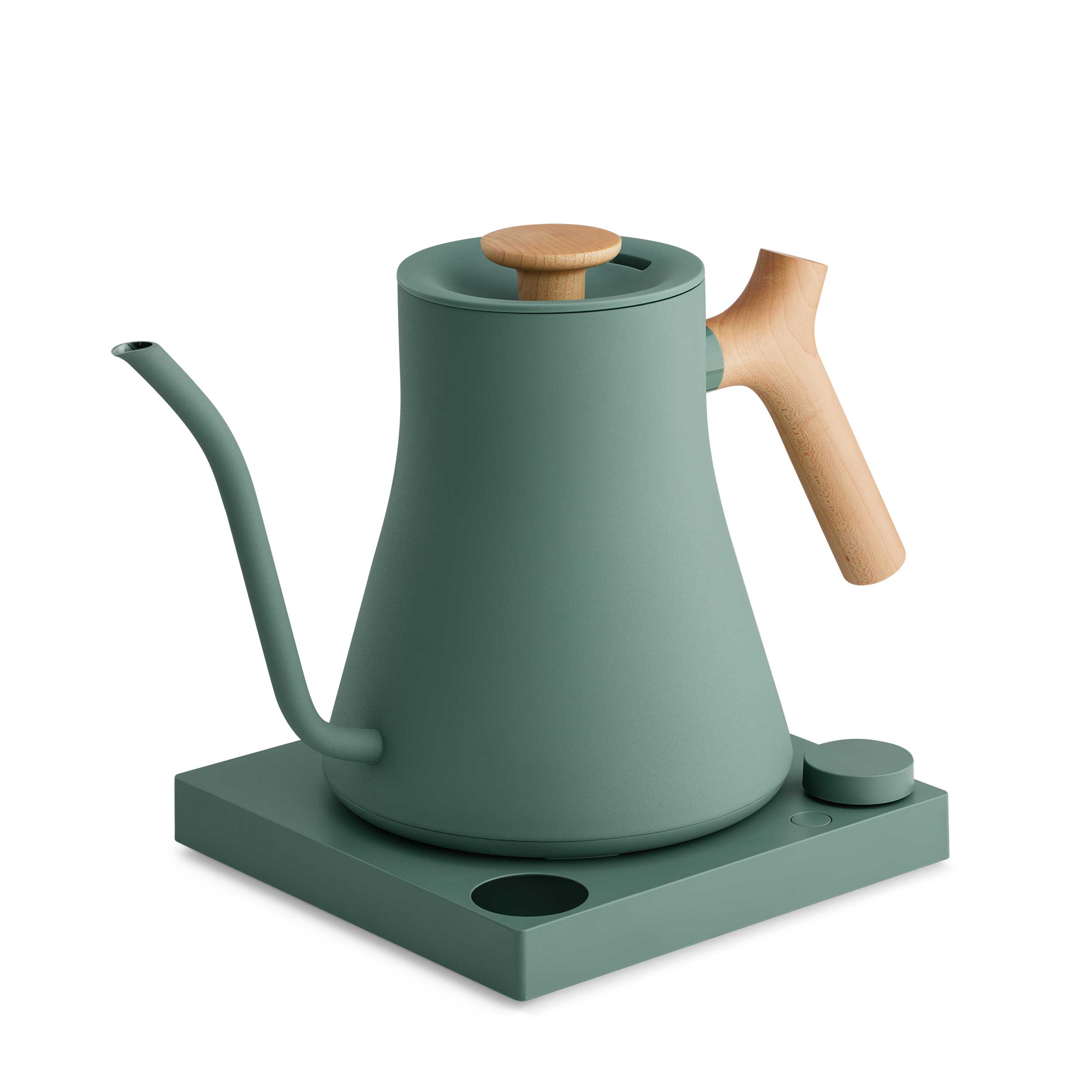 Fellow Stagg EKG Pro Electric Kettle - Smoke Green w/ Maple - Brewers & Pour - Over | Altohaus