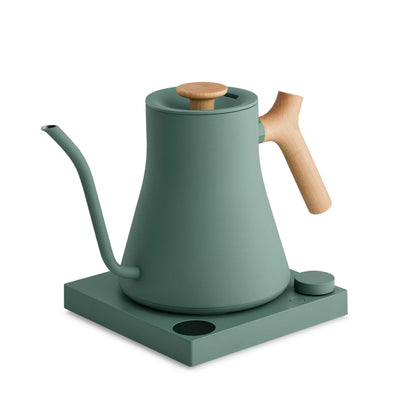 Fellow Stagg EKG Pro Electric Kettle - Smoke Green w/ Maple - Brewers & Pour - Over | Altohaus