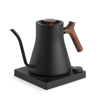 Fellow Stagg EKG Pro Electric Kettle - Matte Black w/ Walnut - Brewers & Pour - Over | Altohaus