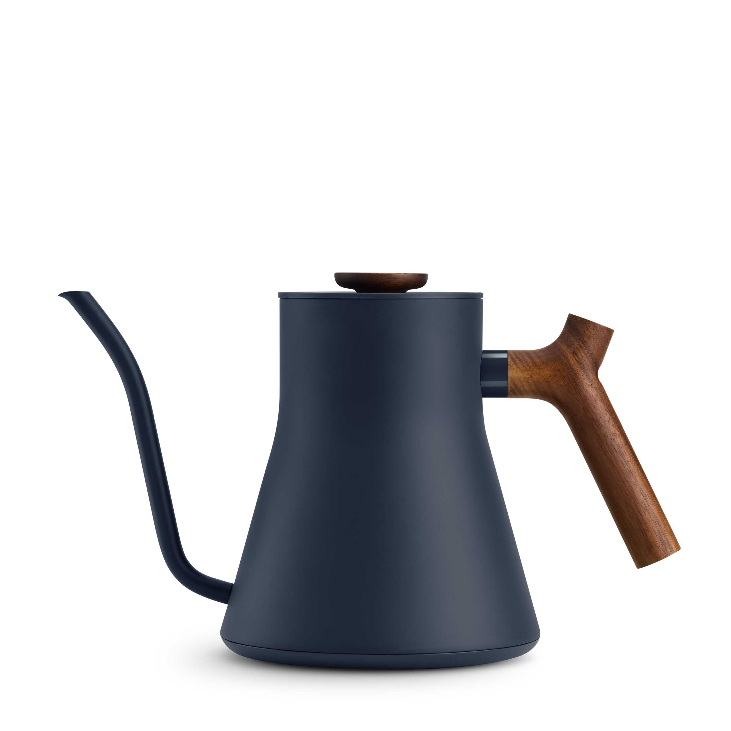 Fellow Stagg EKG Pro Electric Kettle - Stone Blue w/ Walnut - Brewers & Pour - Over | Altohaus