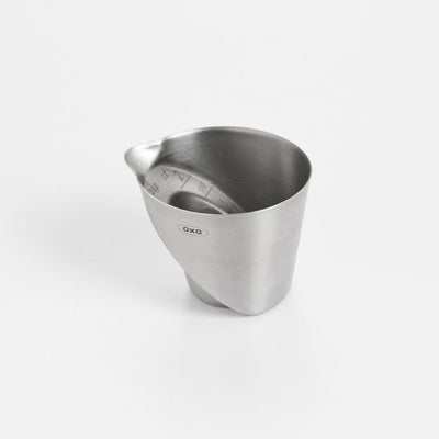 OXO SteeL Stainless Jigger Angled Measuring Cup - Accessories | Altohaus