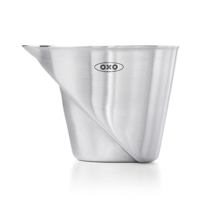 OXO SteeL Stainless Jigger Angled Measuring Cup - Accessories | Altohaus