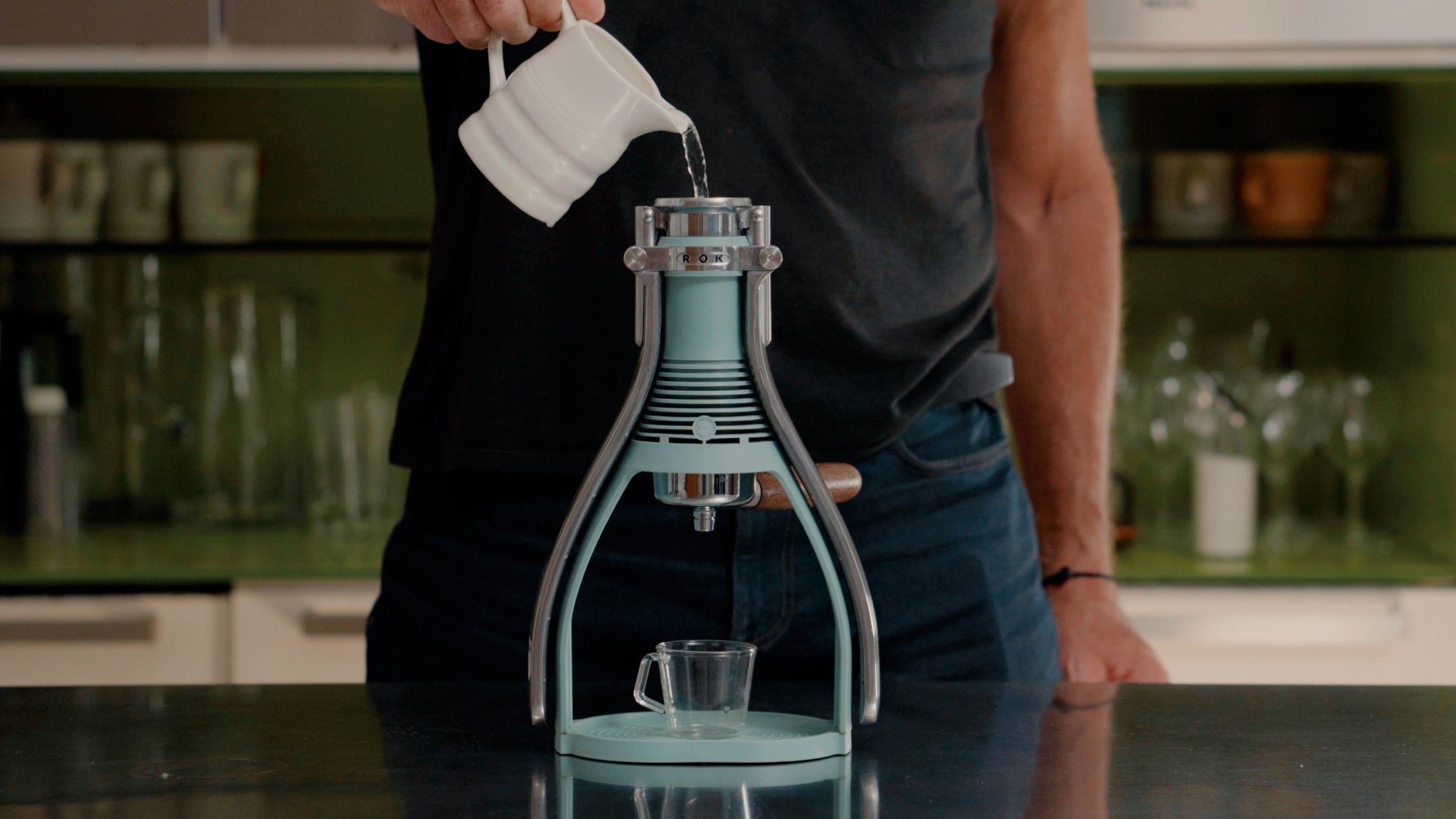Presso Smartshot - Soft Teal - Espresso Machine | Altohaus