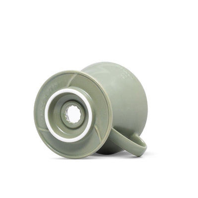 V60 Ceramic Coffee Dripper 02 - Oil Green - Pour - Over Dripper | Altohaus
