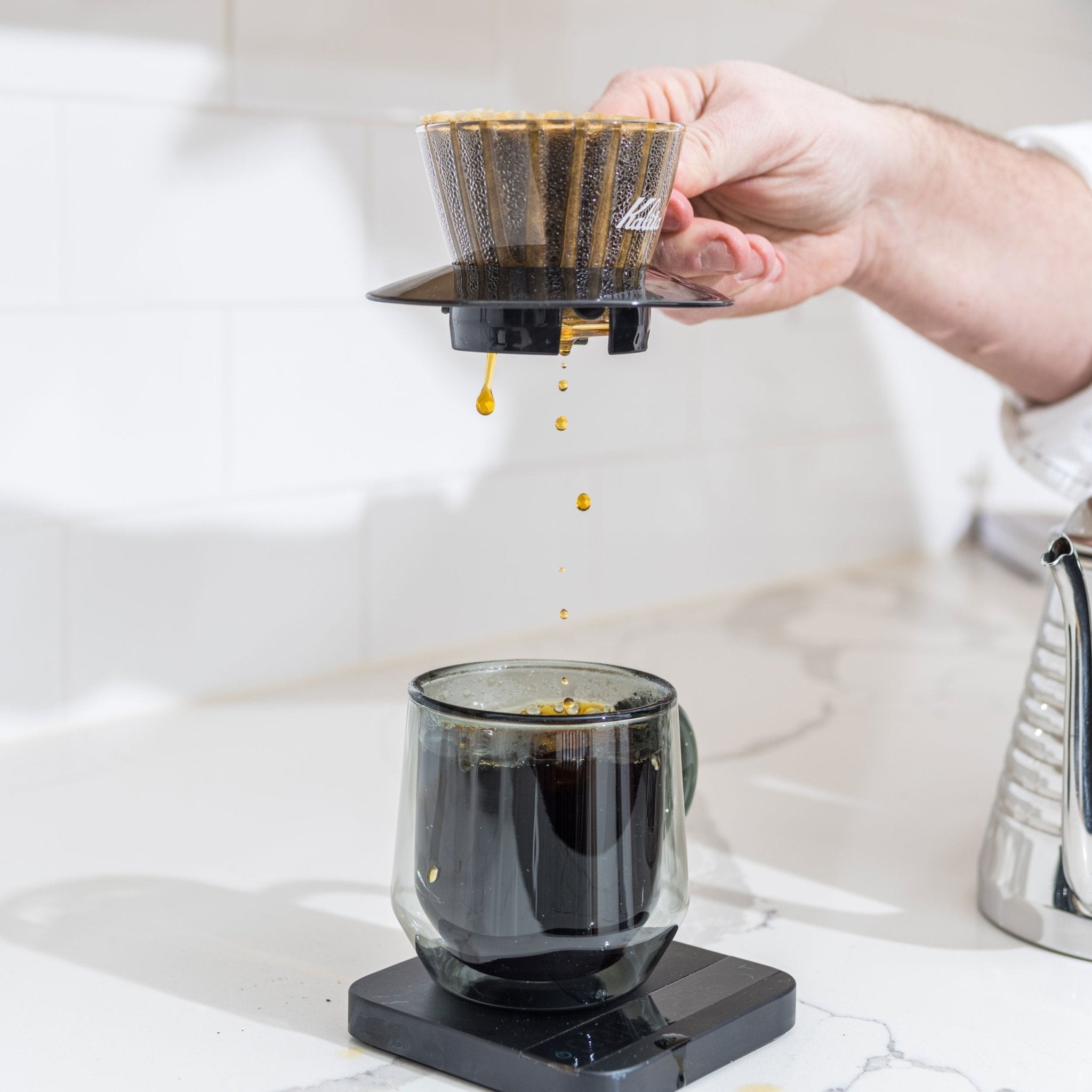 Kalita Wave Glass Coffee Dripper 155 - Pour - Over Dripper | Altohaus