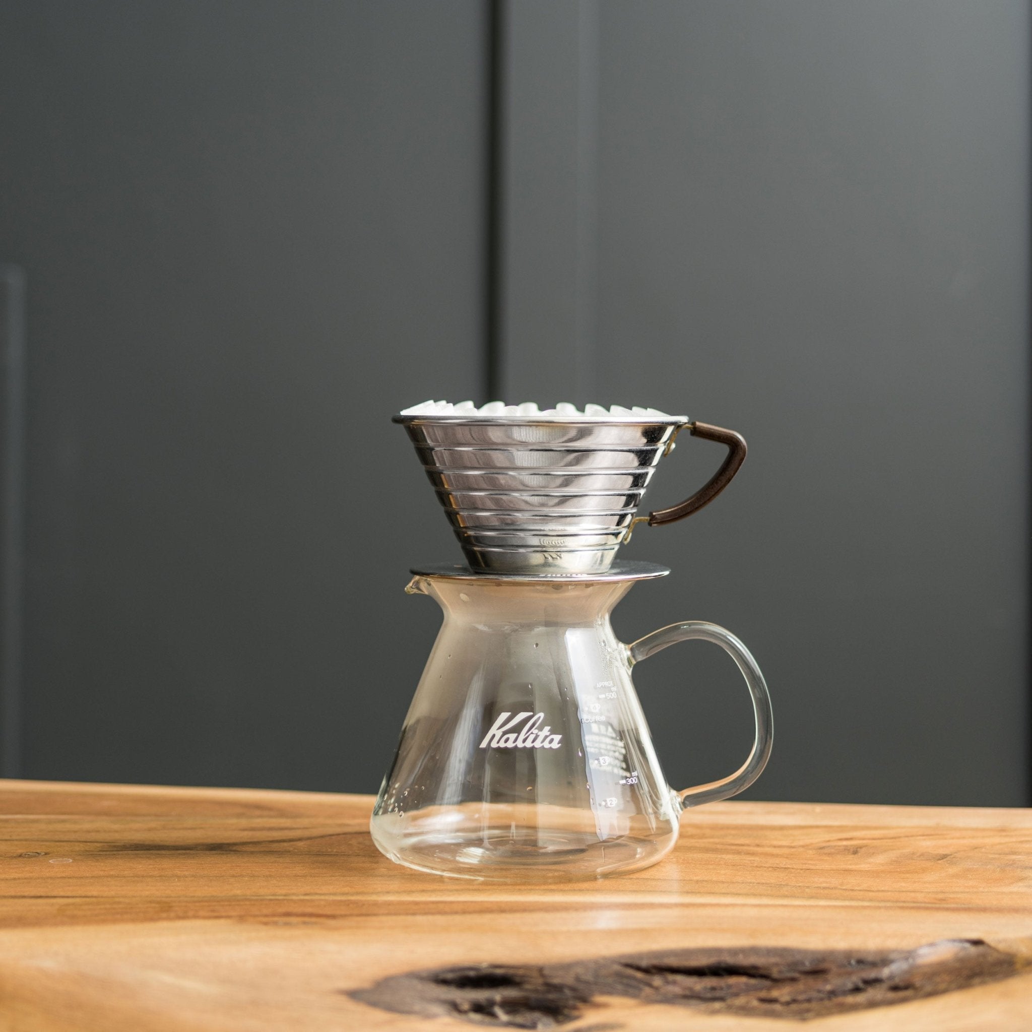 Kalita Wave 185 Pro Pour Over Coffee Kit - Stainless Steel - Pour - Over Kit | Altohaus